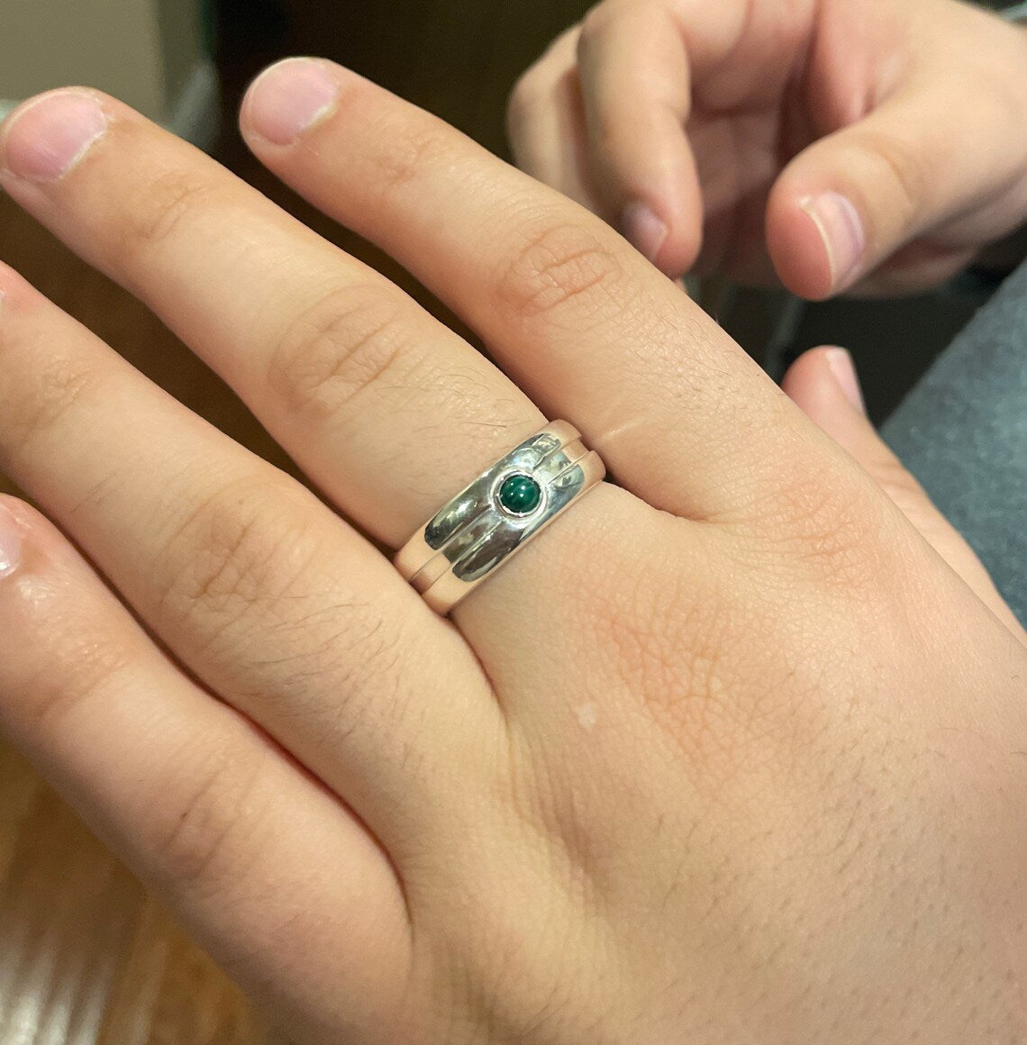 Sterling Silver Birthstone Pokémon Ring