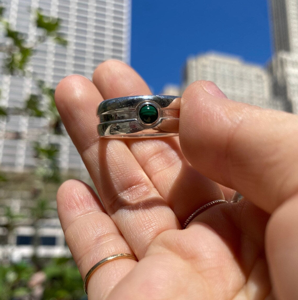 Sterling Silver Birthstone Pokémon Ring