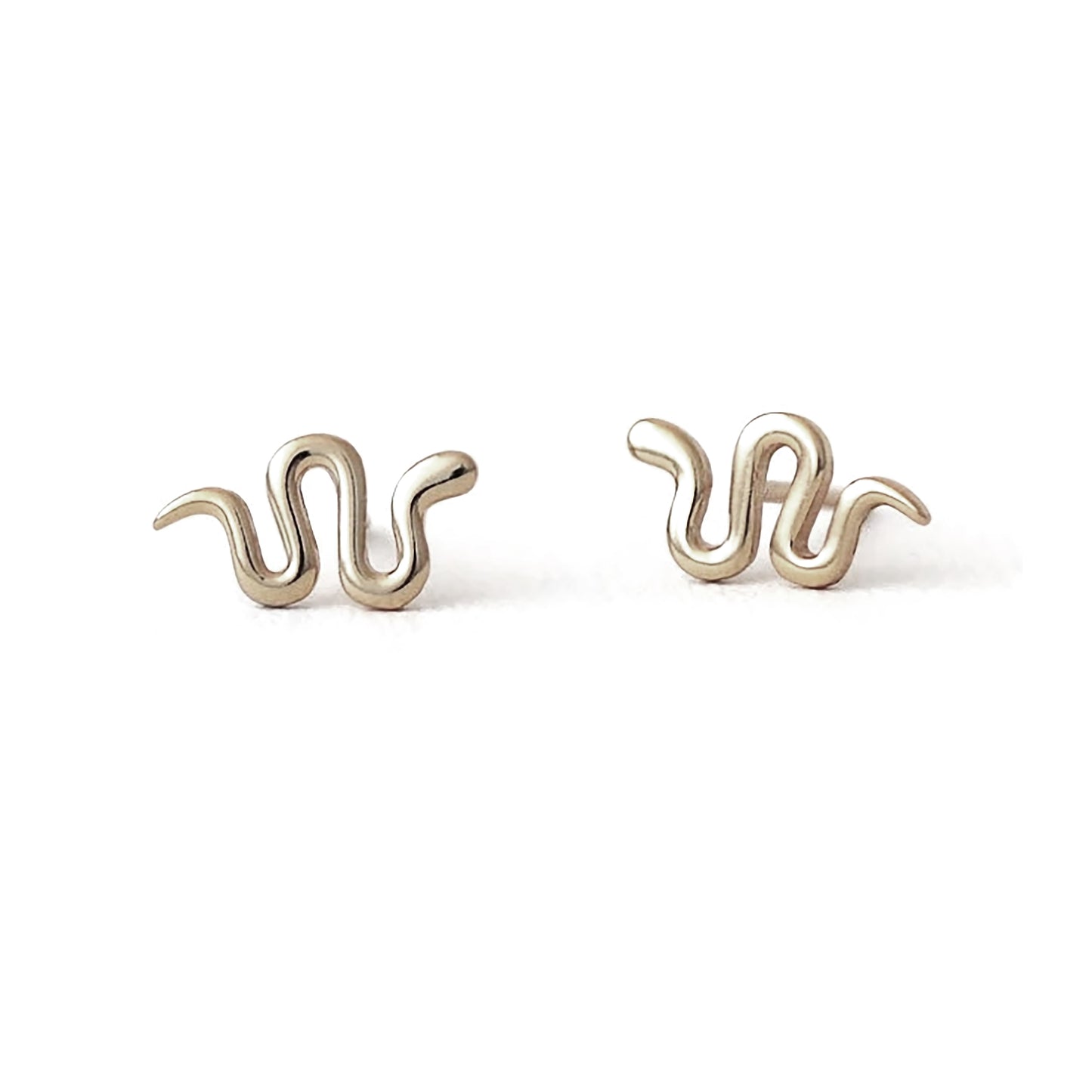 Tiny Snake Earrings