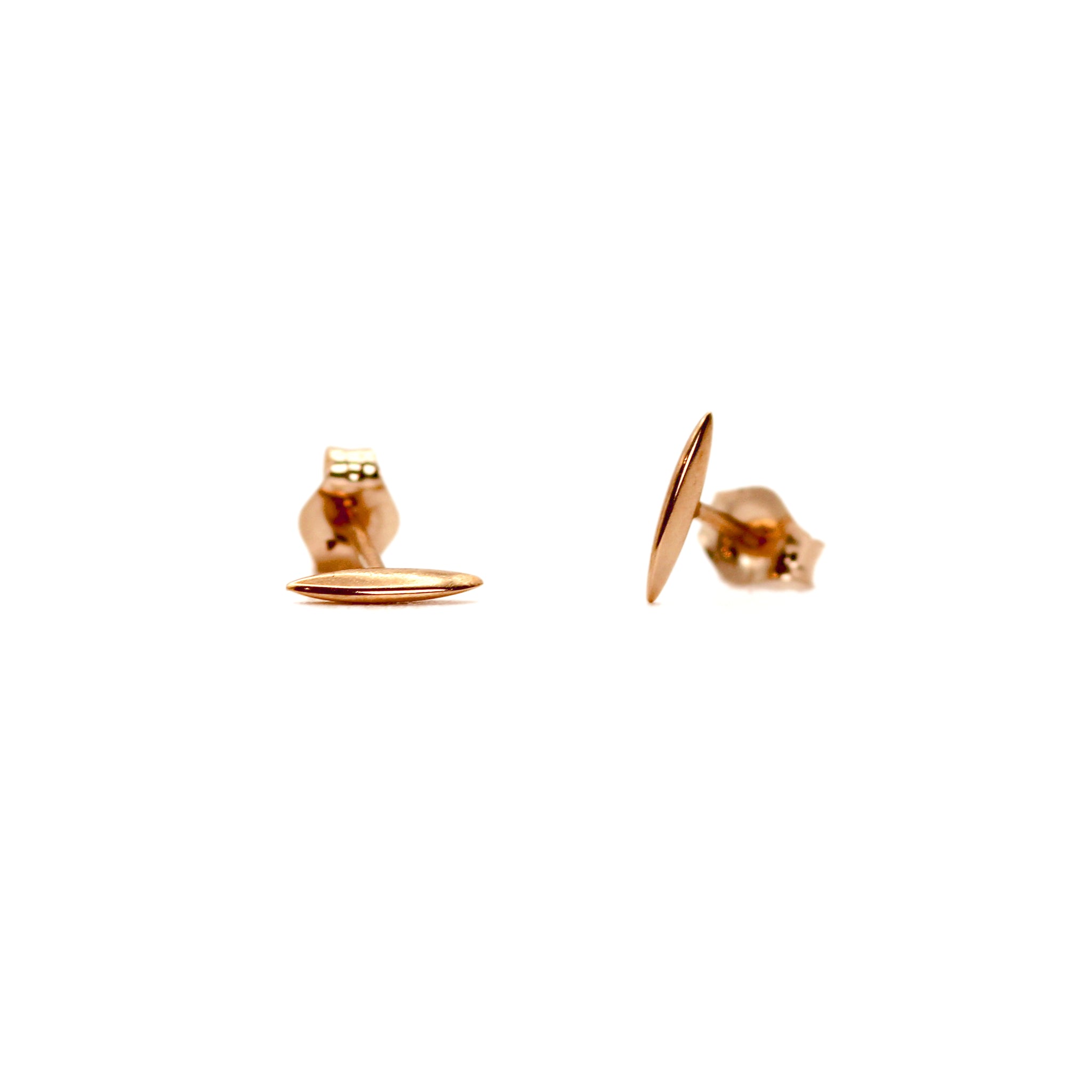 14k Gold Chic Bar Earrings – VicStone.NYC