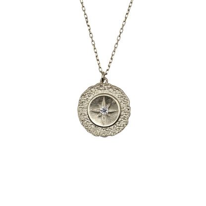 Diamond Northern Star Charms Gold Necklace