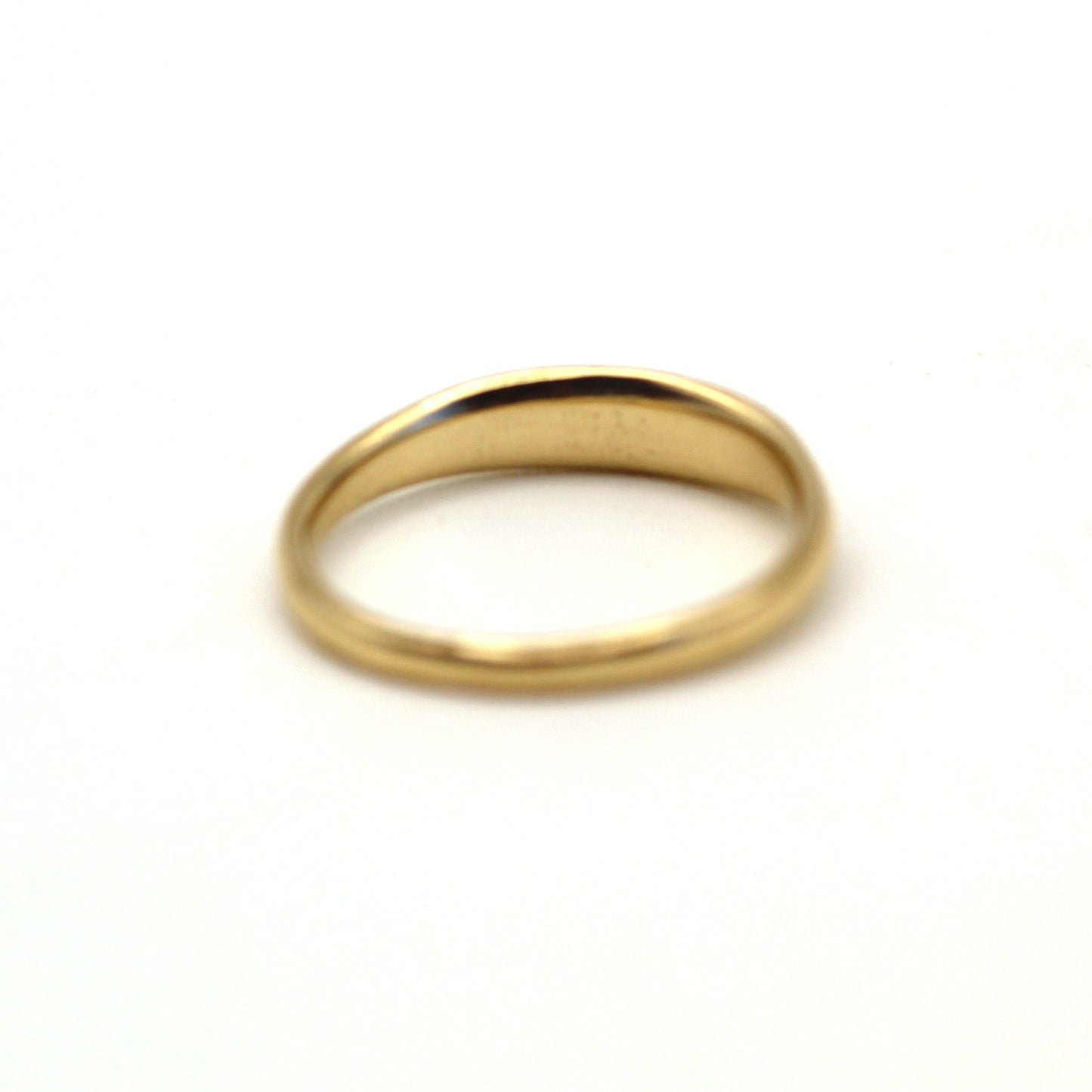 14k Comfortable Gold Ring Handcrafted