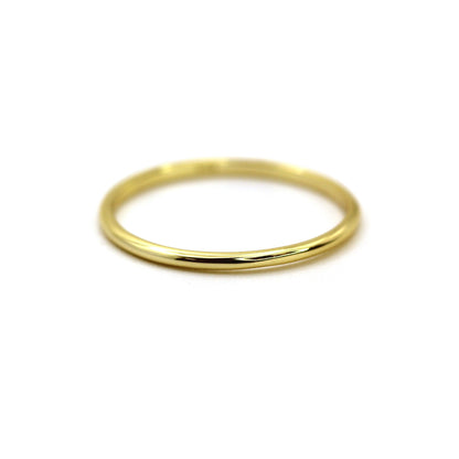 14k Simple Stacking Gold Ring by handmade