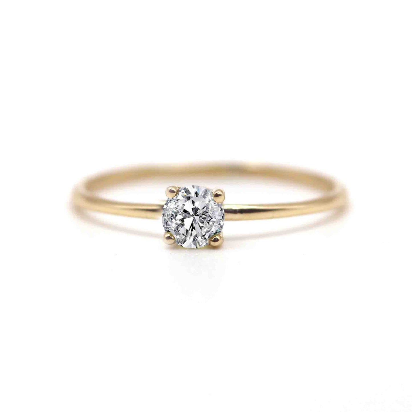14k Diamond Gold Ring