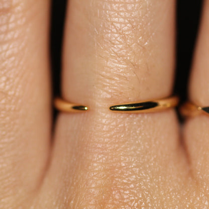14k Open Cuff Gold Ring