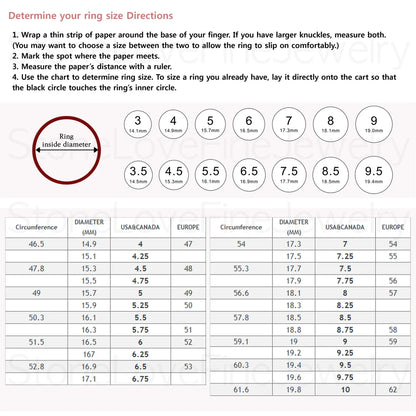 Ring Size Guide: How to Easily Measure Your Ring Size – Bryan Anthonys